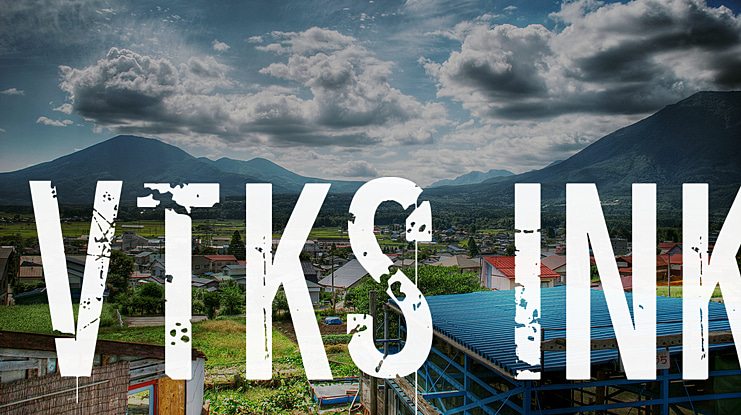 Vtks Ink Font