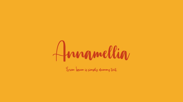 Annamellia Font
