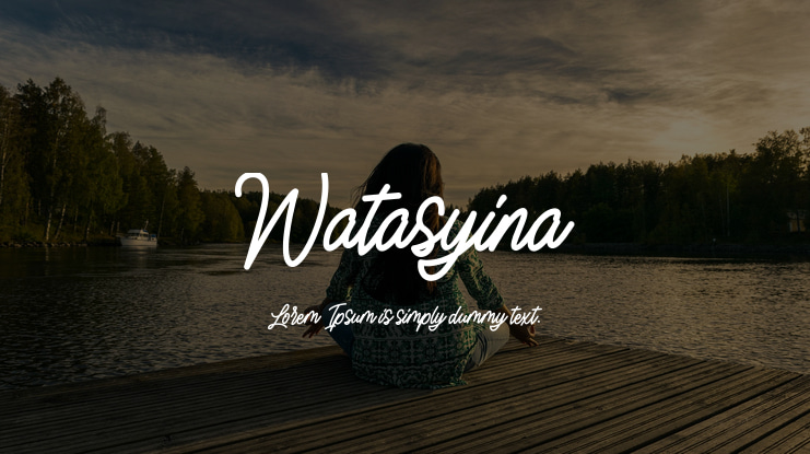 Watasyina Font