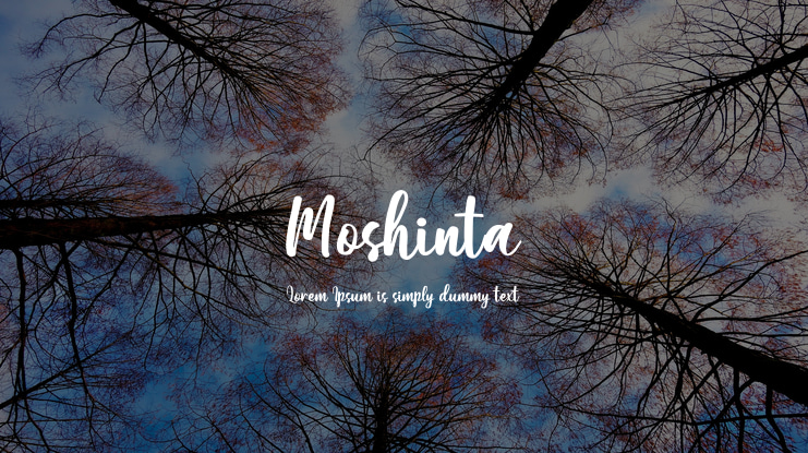 Moshinta Font