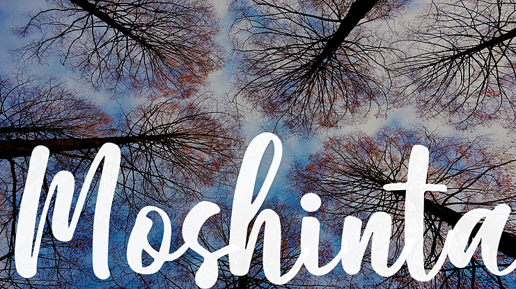 Moshinta Font