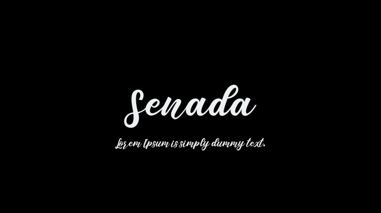 Senada Font