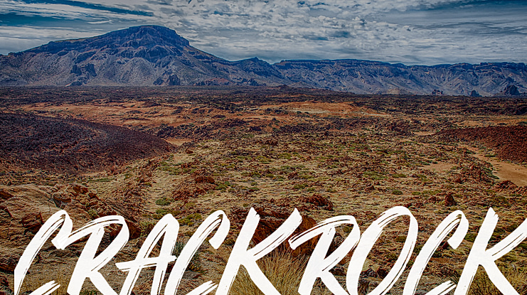 CRACKROCK Font