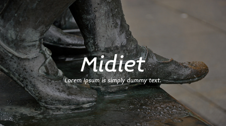 Midiet Font Family