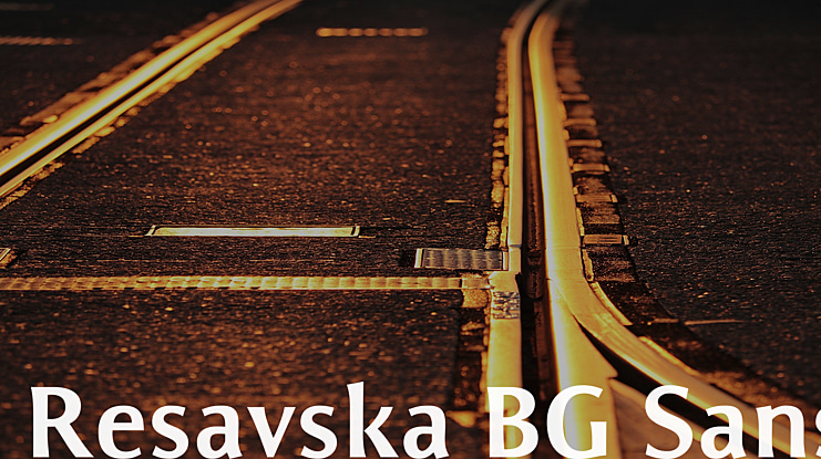 Resavska BG Sans Font Family