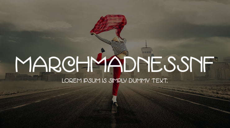 MarchMadnessNF Font
