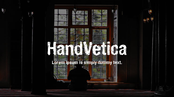 HandVetica Font