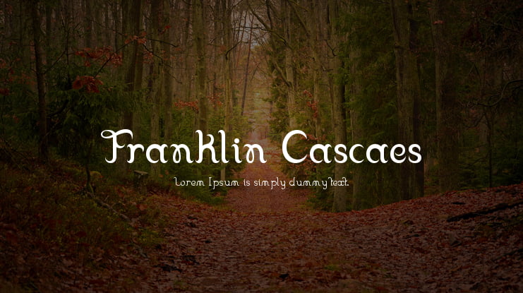 Franklin Cascaes Font