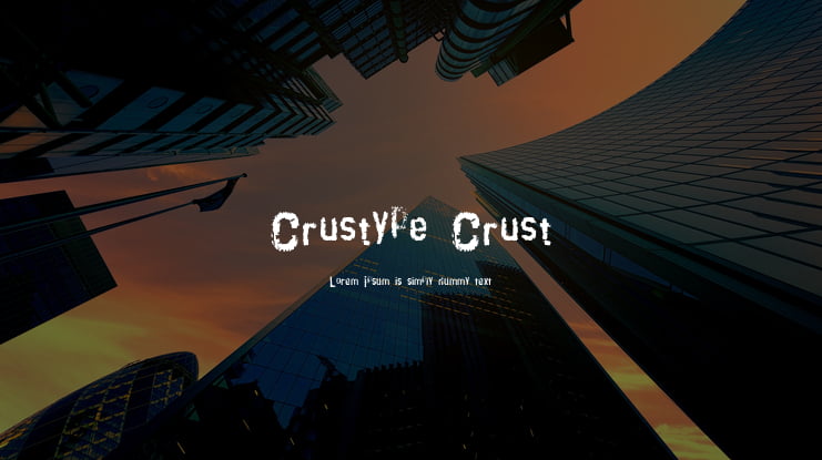 crustype_crust Font Family