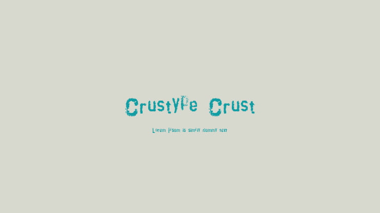 crustype_crust Font Family