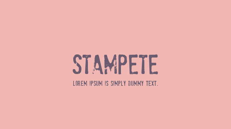 stamPete Font