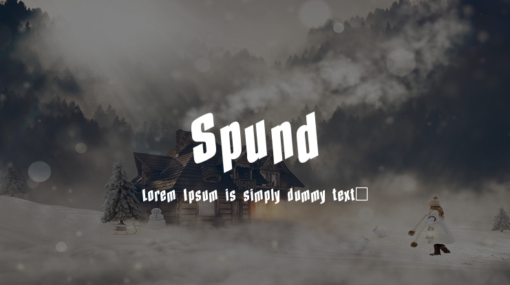 Spund Font