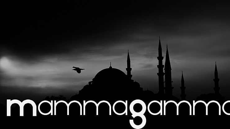 MammaGamma Font