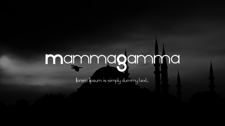 MammaGamma Font