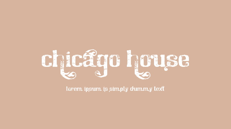 Chicago House Font