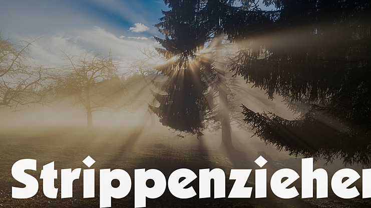 Strippenzieher Font