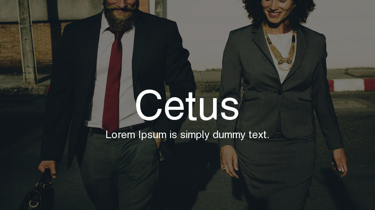 Cetus Font