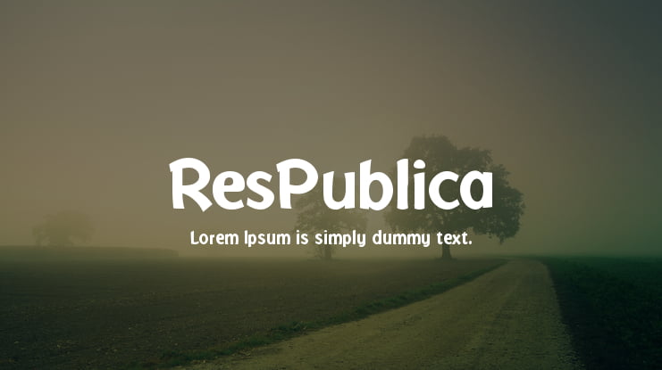 ResPublica Font