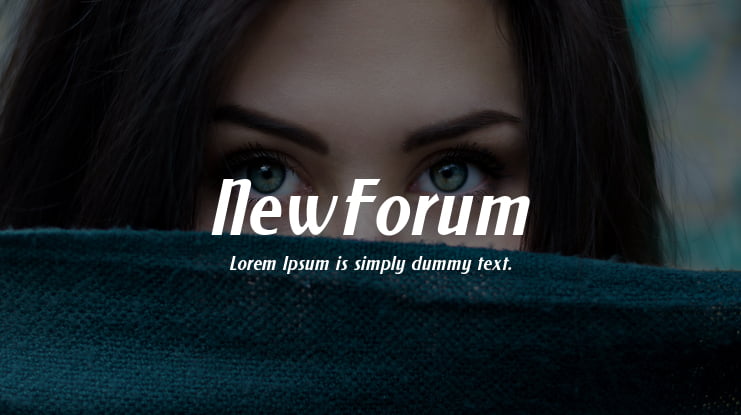 NewForum Font
