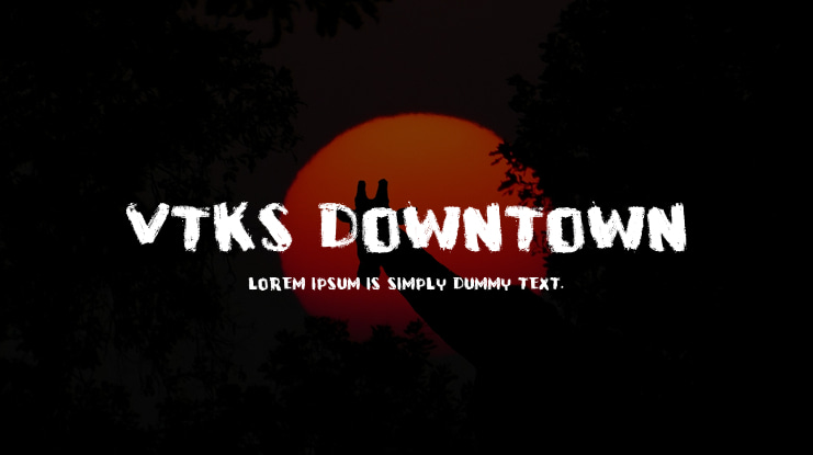 VTKS Downtown Font