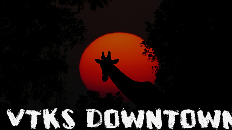 VTKS Downtown Font