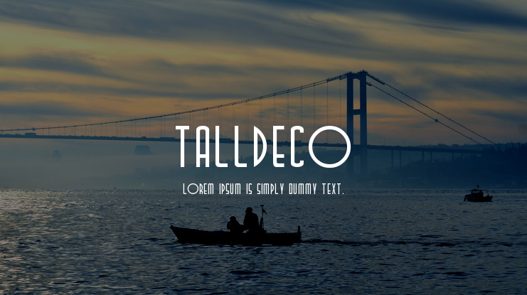 TallDeco Font