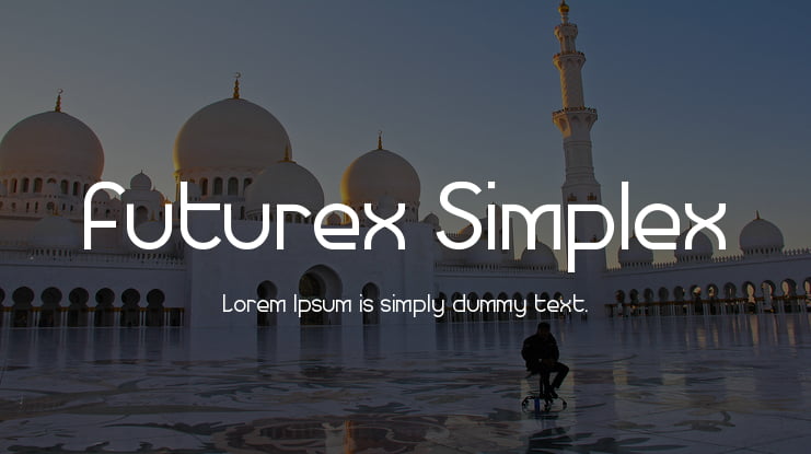 Futurex Simplex Font