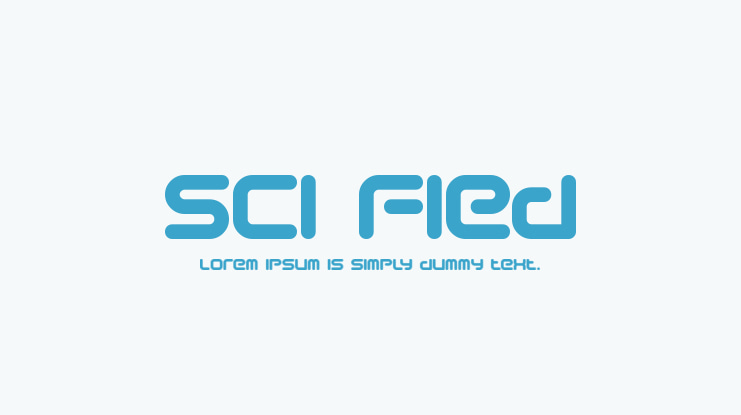 Sci Fied Font