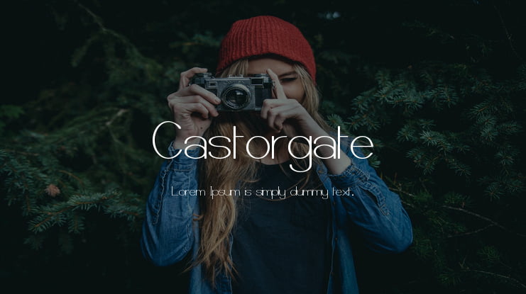 Castorgate Font