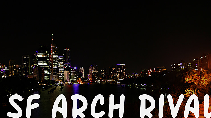 Arch Rival Font Family