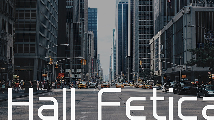 Hall Fetica Font