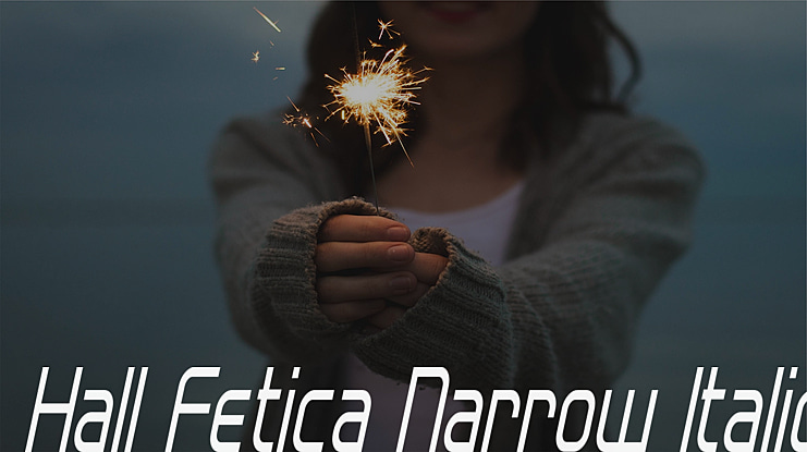 Hall Fetica Narrow Font