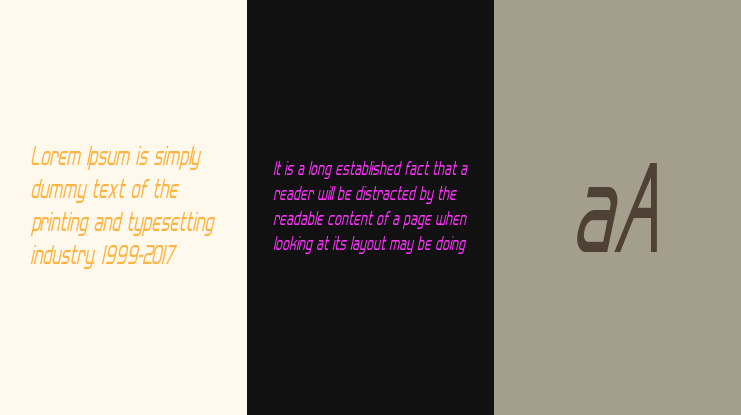 Hall Fetica Narrow Font