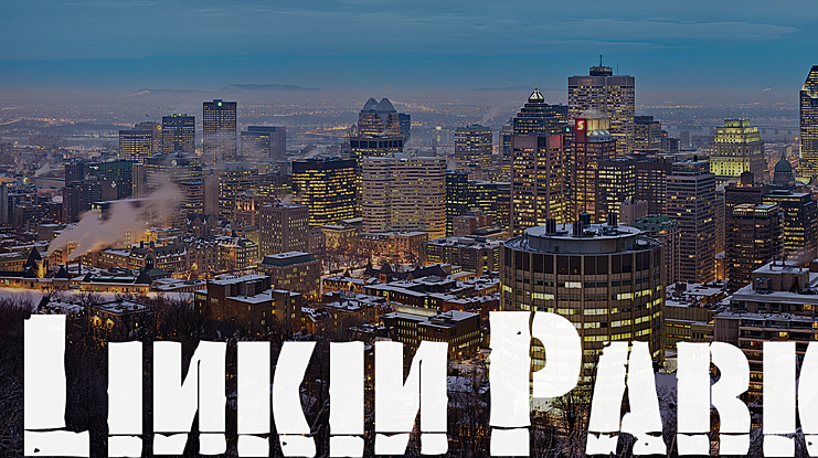 Linkin Park Font Family