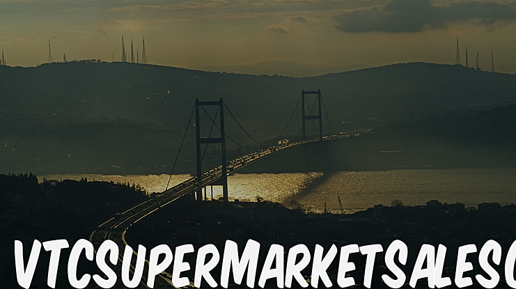 VTCSuperMarketSaleSC Font