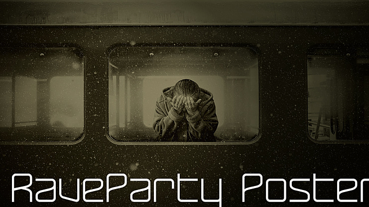 RaveParty Poster Font