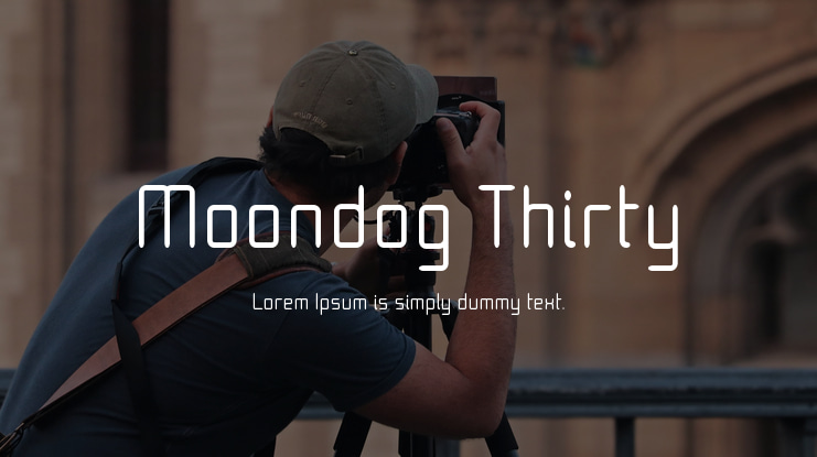 Moondog Thirty Font