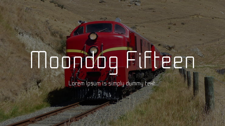 Moondog Fifteen Font