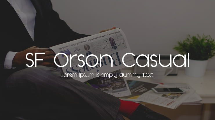 SF Orson Casual Font
