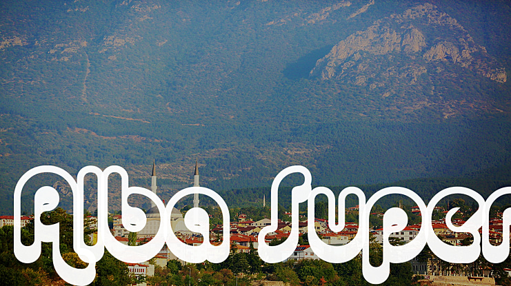Alba Super Font