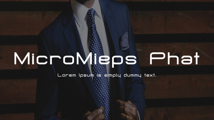 MicroMieps Phat Font
