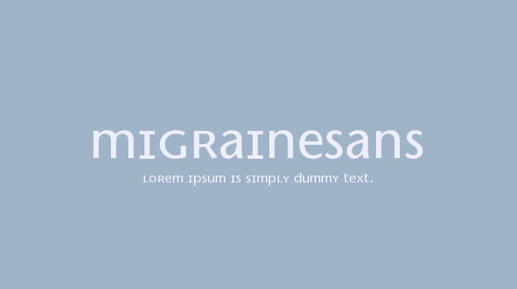 MigraineSans Font