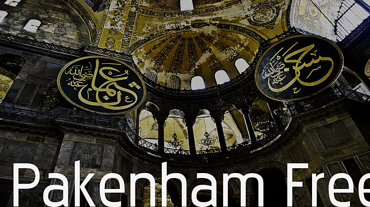 Pakenham Free Font