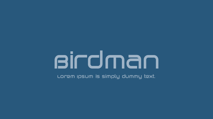 Birdman Font Family