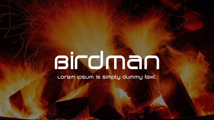 Birdman Font Family