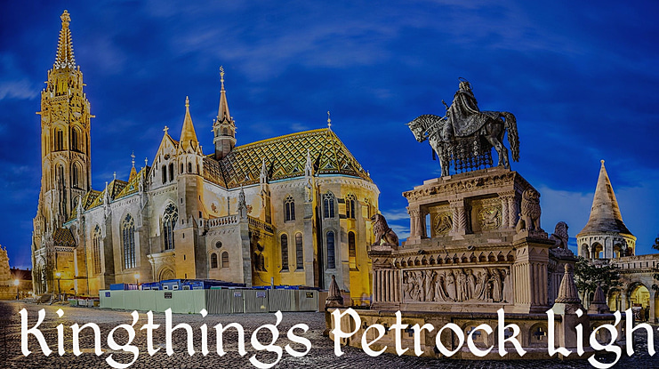 Kingthings Petrock Font Family