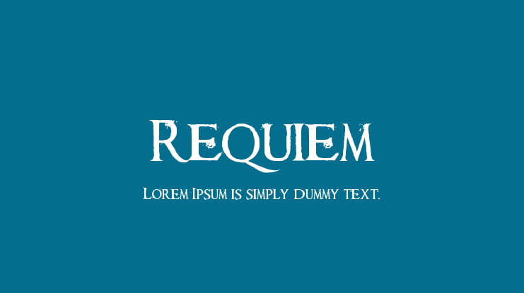 Requiem fonte