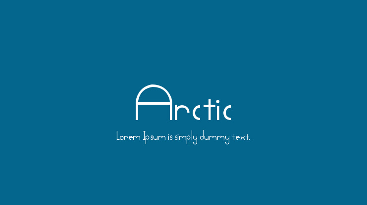 Arctic Font