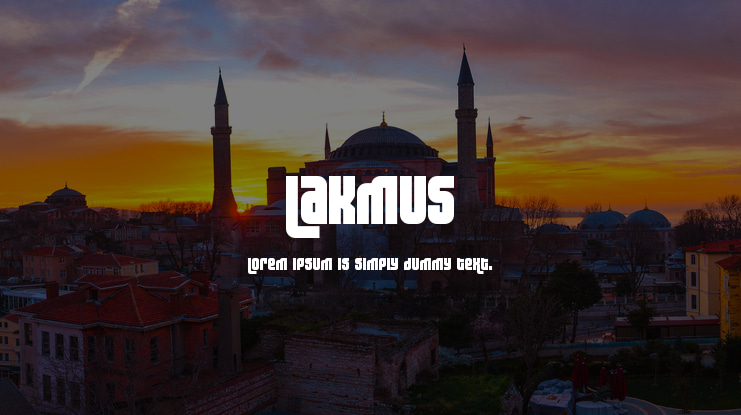 Lakmus Font