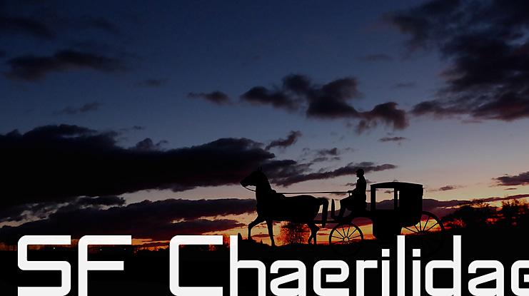 SF Chaerilidae Font